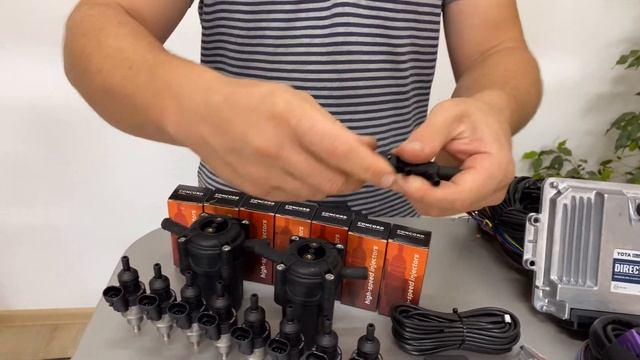 Комплект для прямого впрыска YOTA DIRECT+ 8 Cyl. c высокоскоростными форсунками CONCORD смотреть онлайн