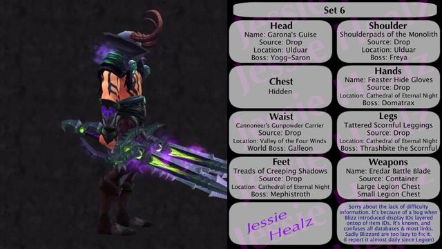Jessiehealz - 10 Cool Demon Hunter Transmog Sets #4 (World Of Warcraft)