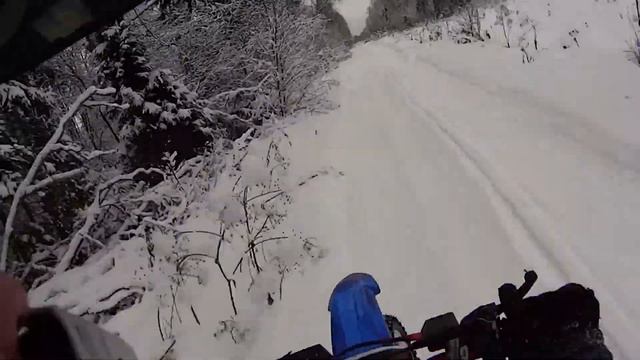 Просека в лесу--- Снежные поля---М.река смотреть онлайн