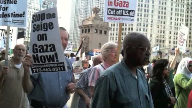Flotilla Massacre Protest - Chicago смотреть онлайн