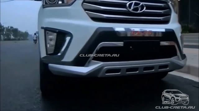 Hyundai Creta (ix25) Tuning Chrome смотреть онлайн