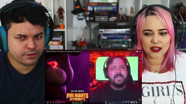 TRAILER OFICIAL DO FILME DE FIVE NIGHTS AT FREDDY'S! VÁRIAS REFERÊNCIAS! (Core) ‹ REACT › смотреть онлайн
