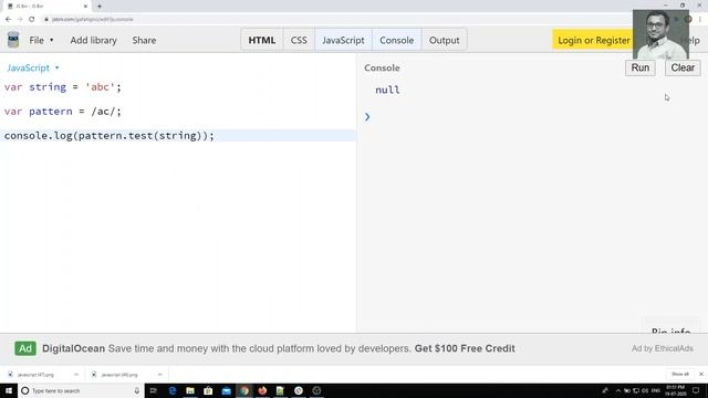 49. Javascript Regular Expressions. Learn Regex methods like match, exec and test methods. смотреть онлайн