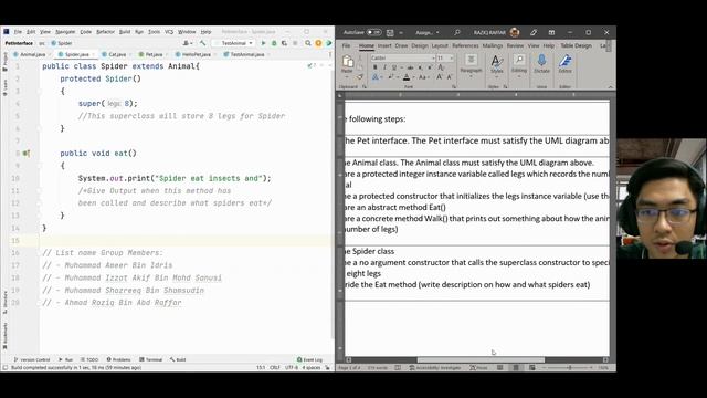 JAVA Programming Presentation Group 8 смотреть онлайн