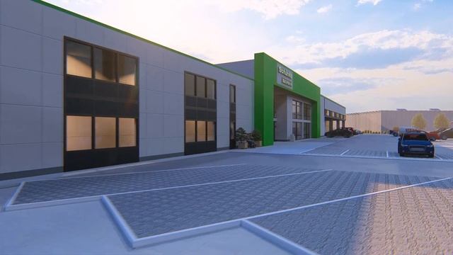 Презентация строительного проекта гипермаркета в г. Weil-der-Stadt смотреть онлайн