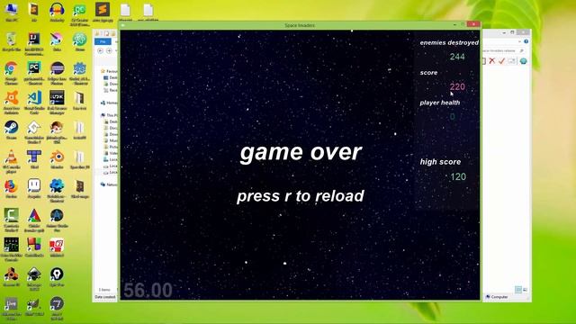 Python mini games showcase Ep. 2 - Space Invaders (with source code) смотреть онлайн