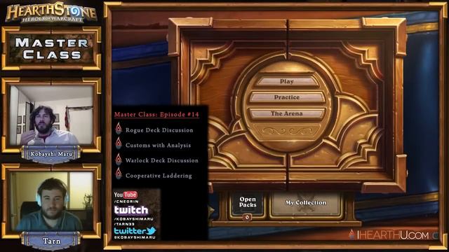 Master Class: Hearthstone Episode #14 - Learning Rogue & Warlock смотреть онлайн