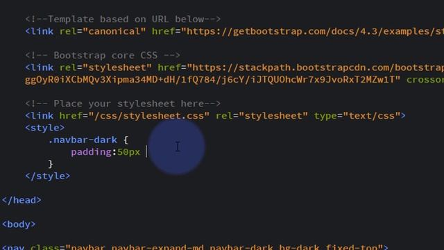 Bootstrap 4 How To Change The Navbar Height ? смотреть онлайн