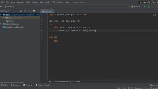 Hey don't Buy Alexa!! Build Your Own. Create a Virtual Assistant with Python | Python Project Part смотреть онлайн