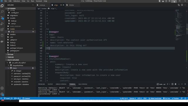 Adding Swagger docs to my API смотреть онлайн