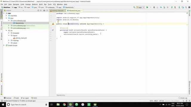 WebView in Android Studio смотреть онлайн