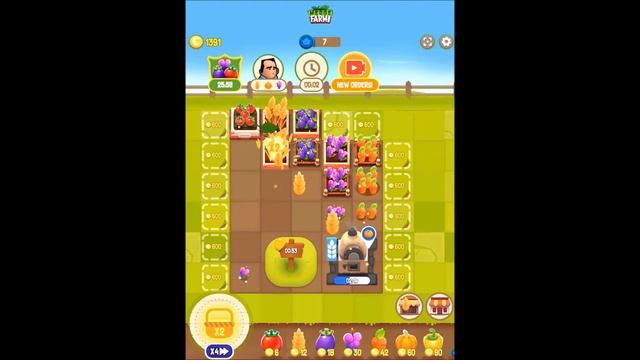 Merge Farm 03 - Level 6 to 7 Baking Bread & Upgrading Pumpkins iOS Gram Games Maker of Merge Dragon смотреть онлайн