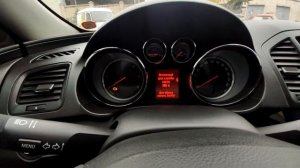 Сброс межсервисного интервала по замене масла Opel Insignia