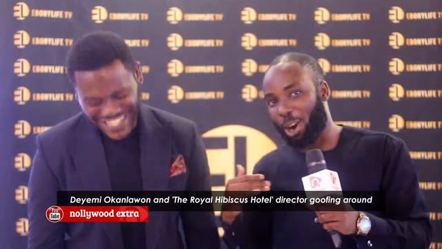 THE ROYAL HIBISCUS HOTEL'S DIRECTOR & DEYEMI OKANLAWON GOOFING AROUND смотреть онлайн