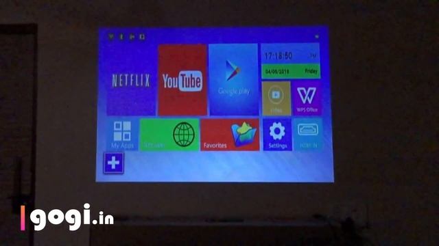 H96 - P DLP Mini Projector review - runs Android 6, price approx Rs. 12,200 смотреть онлайн