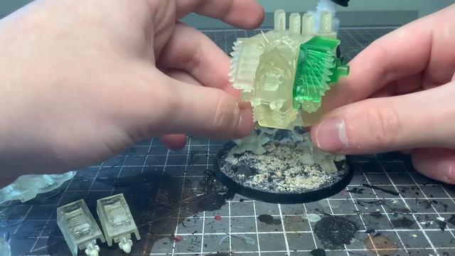 НАПЕЧАТАННЫЙ DREADNOUGHT — Собираем SPACE MARINES Crimson Fists (WARHAMMER 40000) смотреть онлайн