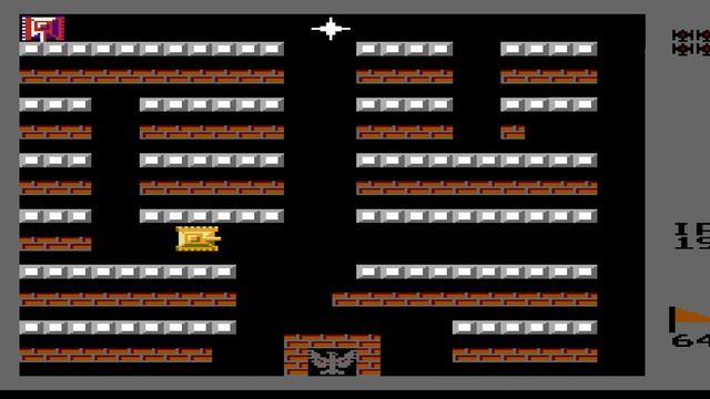 Line Tank (Battle City Hack) (NES, 1985) Уровень 64 смотреть онлайн