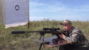 Попал в лист А4 на дистанции 800 метров из ATA Arms Turqua Gen 2  в 308WIN !!!