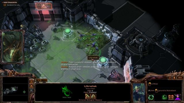 StarCraft II: Heart of the Swarm - 25 - Ultralisk Evolution смотреть онлайн