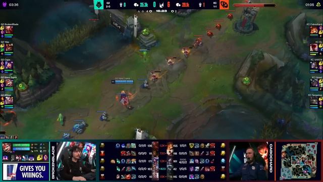G2 ESPORTS VS KARMINE CORP - LEC 2024 - SPRING SPLIT - LEAGUE OF LEGENDS - SEMANA 1 - DÍA 3 смотреть онлайн