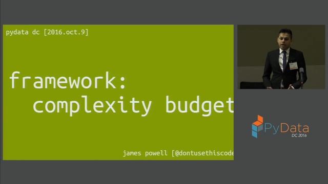 James Powell: Design Principles | PyData DC 2016 смотреть онлайн