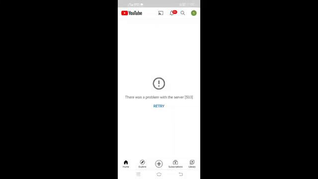 YOUTUBE Server Down - 503 " WHY " ! | youtube problem solution | Youtube 503 Error смотреть онлайн