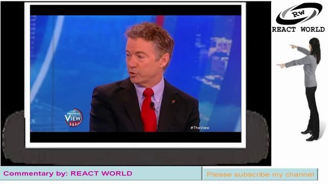 Rand Paul on President Obama's Gun Control Action | The View "REACT WORLD" смотреть онлайн