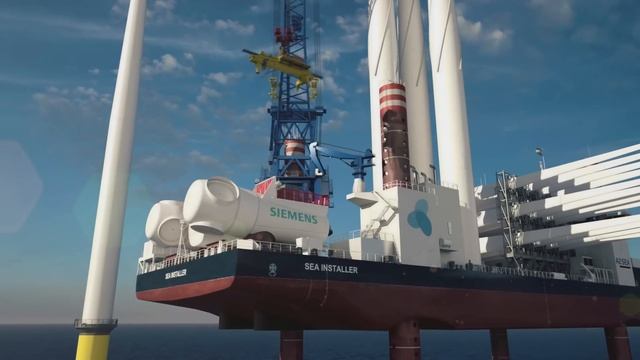 Offshore wind power - how it all comes together at sea смотреть онлайн