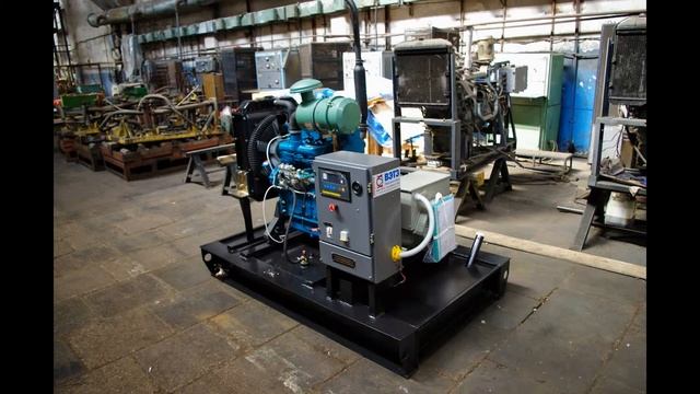 Дизельный генератор для дачи, дома VETZ. 30кВт. смотреть онлайн