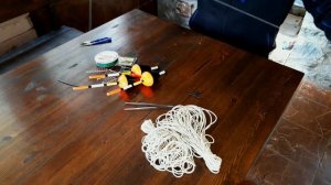 Монтаж  РЕЗИНКА НА ТОЛСТОЛОБА. Как сделать снасть своими руками  / Fishing Video