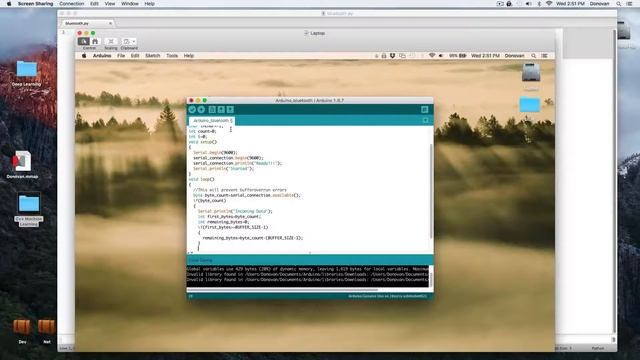 HOW TO: Bluetooth Arduino connecting to Python on desktop смотреть онлайн