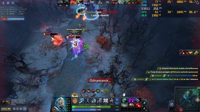 DOTA 2 - RTX 3070Ti Laptop MSI Vector - 1080p TEST (No OC) смотреть онлайн