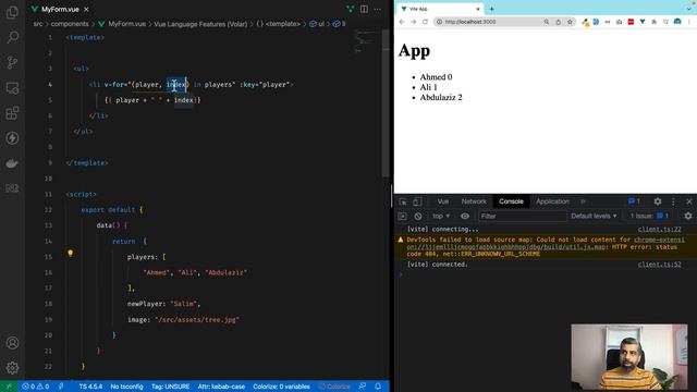 4- سلسلة تعلم Vue3 - Directives (v-else, v-for, v-bind) смотреть онлайн