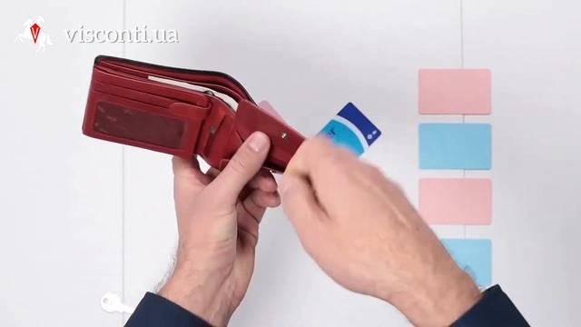 Мужской Кошелек Visconti Tr35 Atlantis Torino Кожаный Аксессуар смотреть онлайн