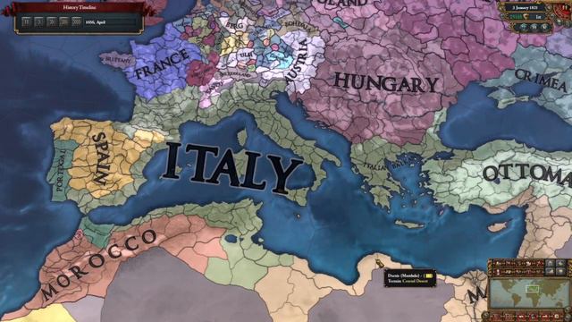 EU4 Milan's Roman Empire dream смотреть онлайн