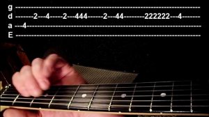 Depeche Mode Personal Jesus Guitar Video Lesson with tabs