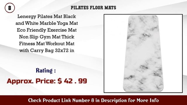 Top 10 Pilates Floor Mats to buy in USA 2021 | Price & Review смотреть онлайн