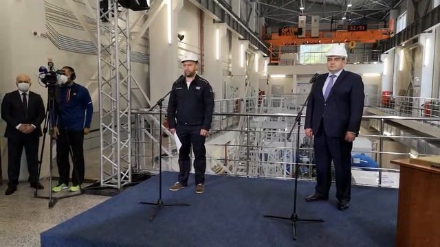 РусГидро ввело в эксплуатацию Верхнебалкарскую малую ГЭС смотреть онлайн