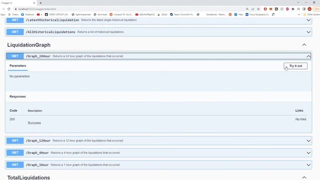 Cryptocurrency Liquidations API | .NET Core, Selenium, Swagger UI смотреть онлайн