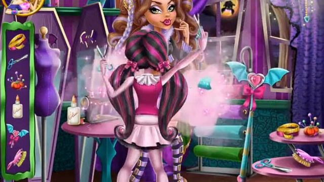 Draculaura Tailor for Clawdeen (Школа Монстров: Дракулаура портной для Клаудин) - прохождение игры смотреть онлайн