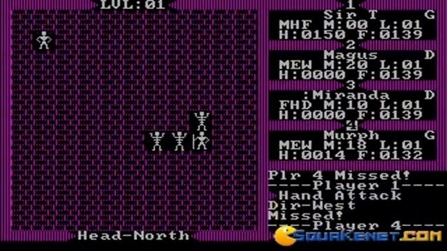 Ultima 3 gameplay (PC Game, 1983) смотреть онлайн
