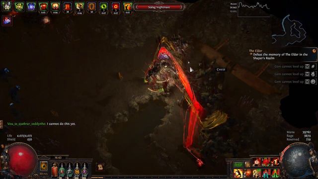 Path of Exile 3.21 - Maze of the Minotaur (Boneshatter) смотреть онлайн