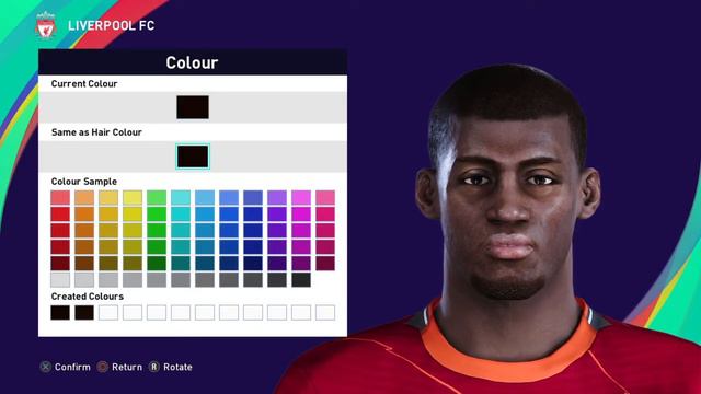 Ibrahima Konate FC Liverpool face PES 2021 смотреть онлайн
