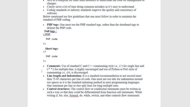 PHP | Coding Standards смотреть онлайн