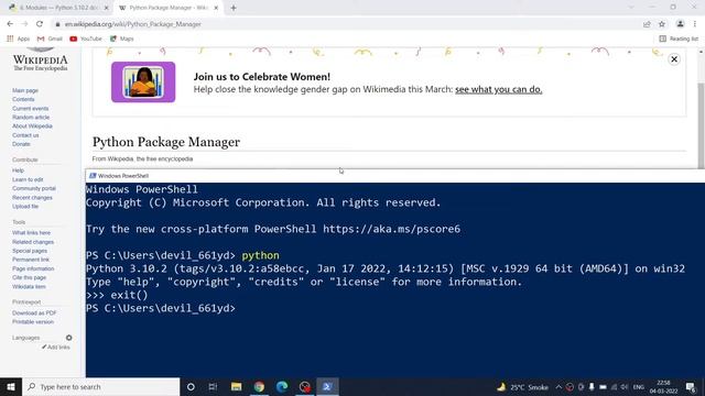 PIP AND PYTHON MODULES смотреть онлайн