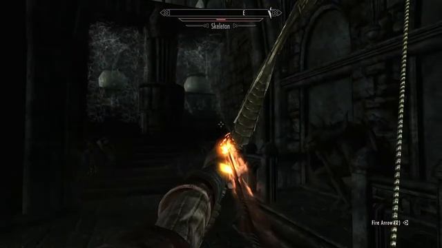 Skyrim | Castle Volkihar Undercroft & Courtyard смотреть онлайн