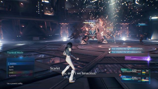 Final Fantasy VII Remake (Integrade) PC - Scarlet Boss Fight смотреть онлайн