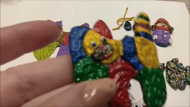 Полимерная глина, мои первые работы смотреть онлайн