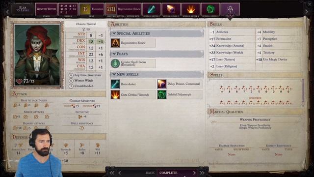 The Frozen Heart - Pathfinder: Wrath of the Righteous Winter Witch Build Guide смотреть онлайн