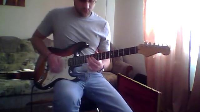 fender deluxe strat 2001.noisless pickups . смотреть онлайн